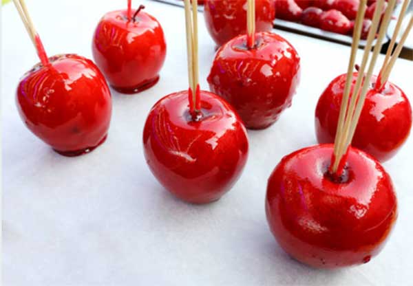Cómo preparar receta sobre manzanas acarameladas