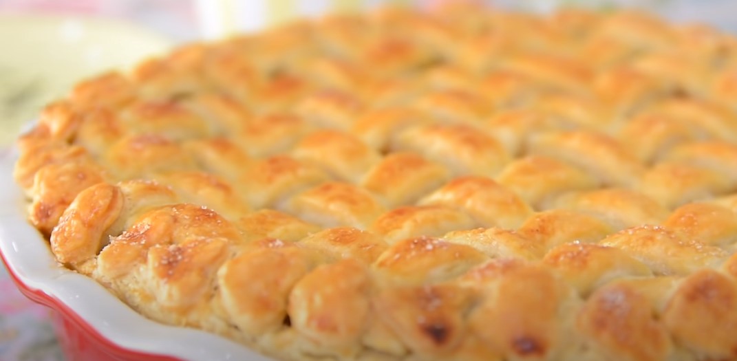 Tarta de manzana crujiente y exquisita
