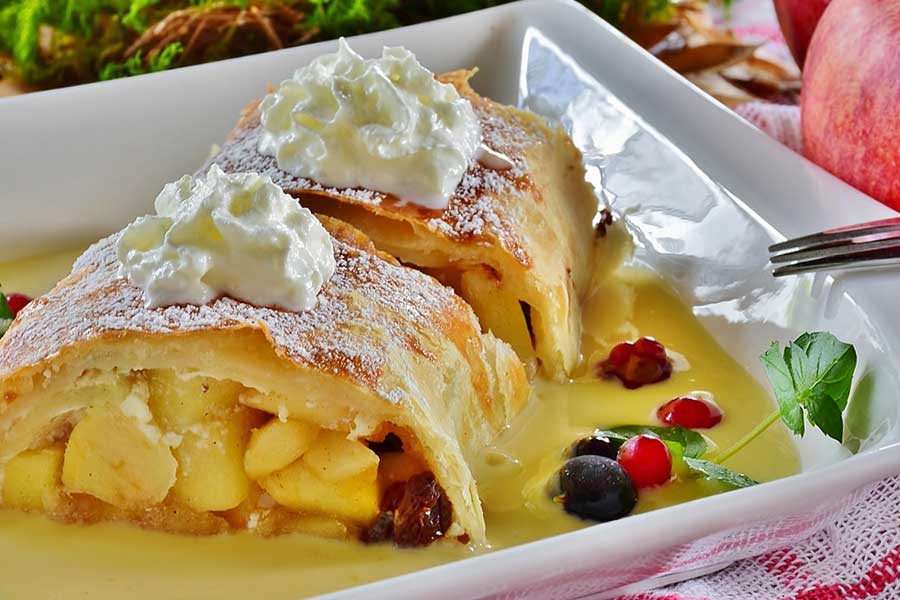 Strudel de manzana